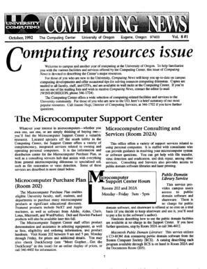 Computing resources issue - Scholars - University of Oregon - scholarsbank uoregon