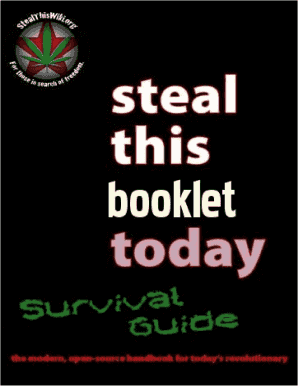 Steal This Survival Pamphlet 0.15b - Product successfully added to ... - zinelibrary