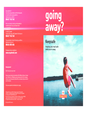 Keepsafe Mail Holding Agreement