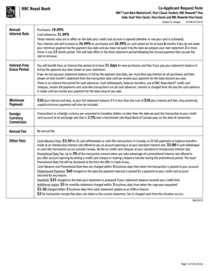RBC Co-Applicant Request Form