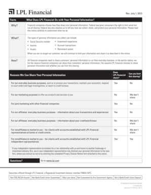 LPL Financial Privacy Notice
