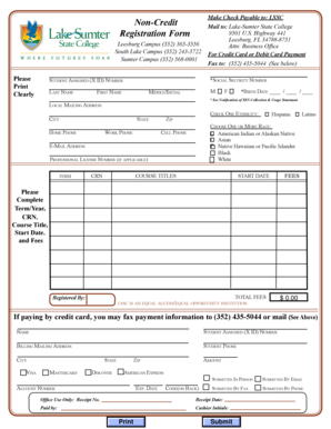 LSSC Registration Form