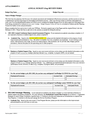 Sample of realignment of funds - Annual Budget ORG Review Form.pdf