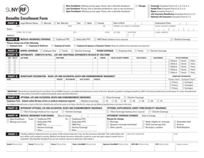 Benefits Enrollment Form