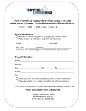 Donation Form