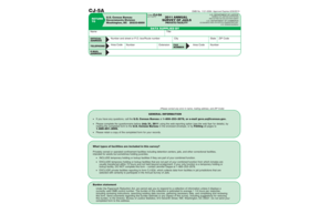 CJ-5A Survey of Jails Form
