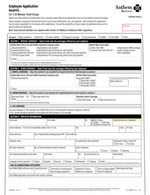 Employee Health Benefits Application