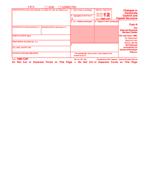 IRS Form 1099-CAP
