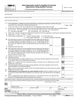 IRS Form 5884-C