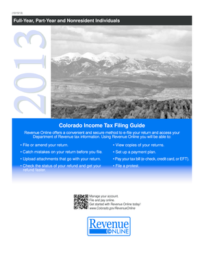 Colorado Individual Income Tax Form 104