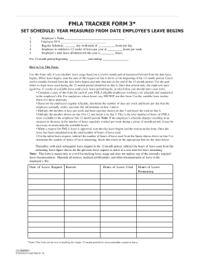 FMLA Tracker Form 2A