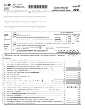 Kentucky Individual Income Tax Return