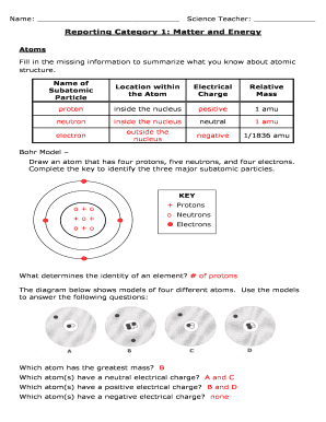 Staar chemistry reference sheet - 8th grade science staar review reporting category 1 answer key