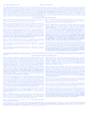 Form RRB-1099/1099-R Tax Statement