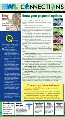 Lansing Board of Water & Light Payment Options