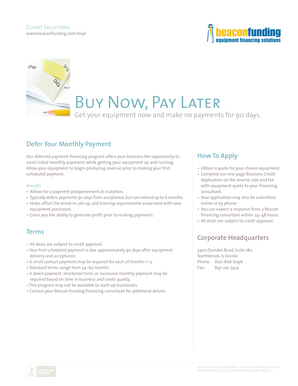 Beacon Funding Business Credit Application