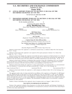 Form 10-K Annual Report