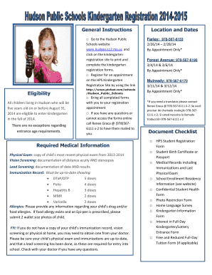 Sify astrology - Hudson Public Schools Kindergarten Registration - Town of Hudson - townofhudson