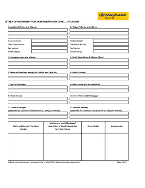 25 Printable Indemnity Letter Forms And Templates Fillable Samples In Pdf Word To Download Pdffiller