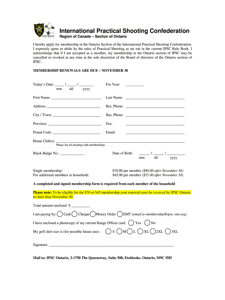 ipsc ontario forum Preview on Page 1