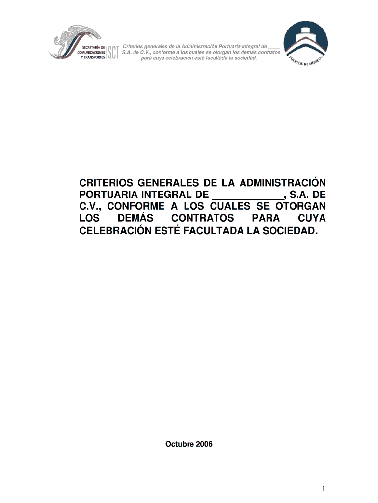 Criterios Generales conforme a los cuales se otorgan los dem s Vista previa en la página 1