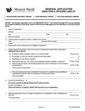 Critical path template - RENEWAL APPLICATION DIRECTORS &amp