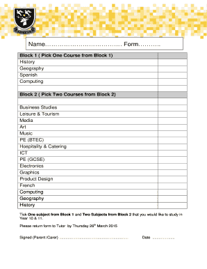 Form preview