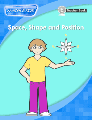 Space Shape and Position Workbook