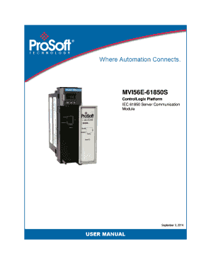 MVI56E 61850S user manual - mxprosoft-technologycom