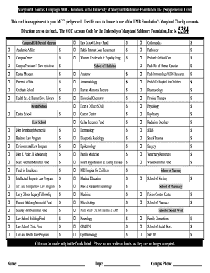 Supplemental form - University of Maryland, Baltimore - www2 hshsl umaryland