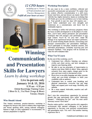 Winning Communication and Presentation Skills ... - Seminar Partners - seminarpartners