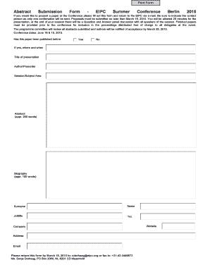 proposal presentation example