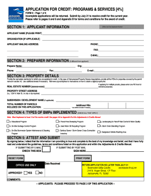 Application for credit programs amp services 4 - COJnet