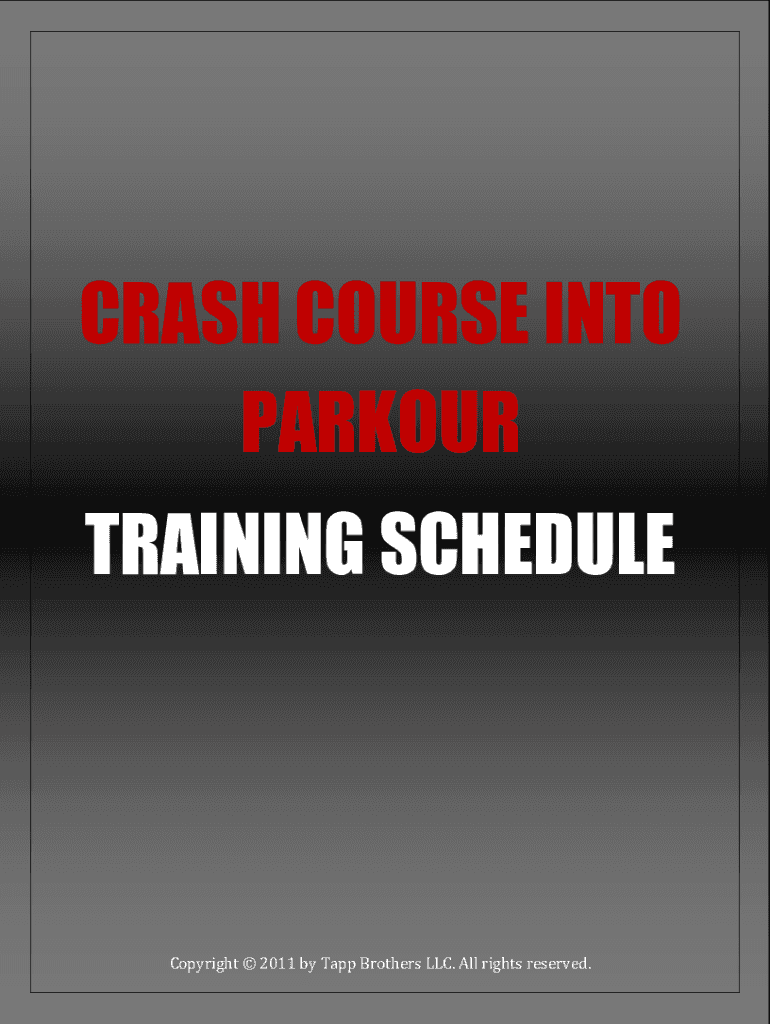 Parkour Pdf - Fill and Sign Printable Template Online | US Legal Forms