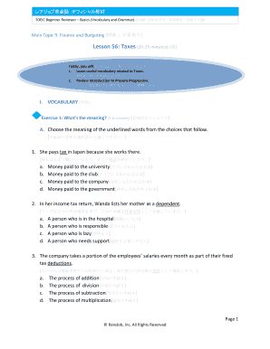 Lesson 56: Taxes(20-25 minutes) (?) - cloudfront.net - d1atgierv9op2 cloudfront