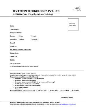 Form preview