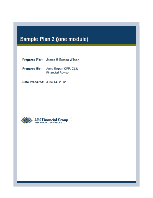 Sample Plan 3 one module - bativabbcomb