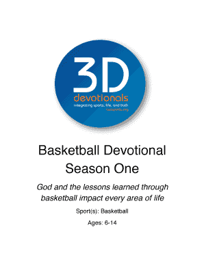 Basketball Devotional