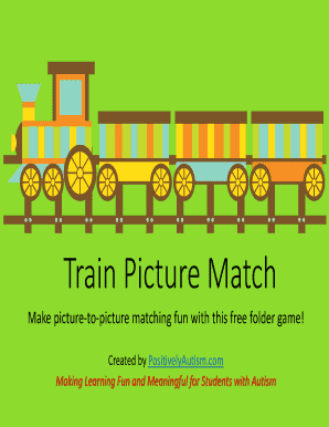 Fillable Online Train Picture Match Fax Email Print - pdfFiller