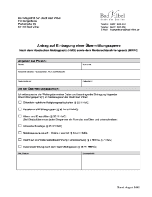 Form preview