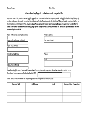 Form preview