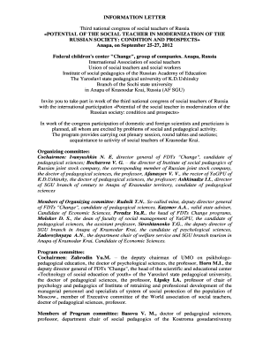 INFORMATION LETTER - aiejinet