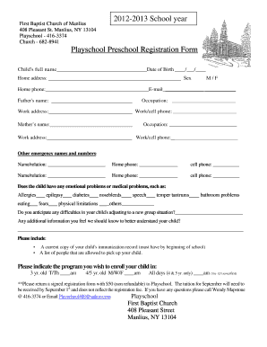 Form preview