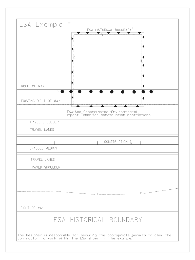 Fillable Online ESA Example #1 Fax Email Print - pdfFiller