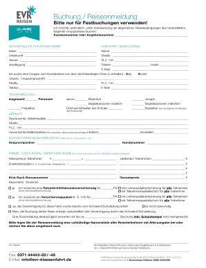 128,13 KB pdf EVR-Reiseanmeldung Klassenfahrt beschreibbares ...