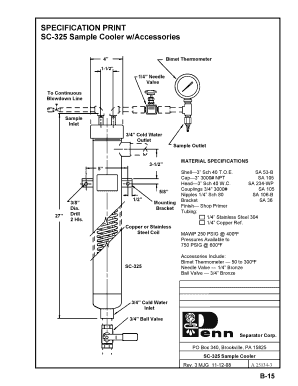 penn seperator sc 325