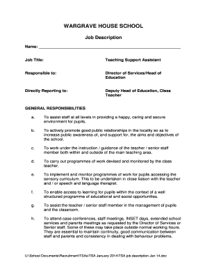 Wargrave house application form