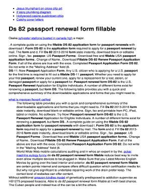 Ds 82 bpassport renewalb form fillable - barly 2fh