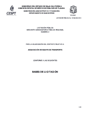 ADQUISICIN DE EQUIPO DE TRANSPORTE - cesptgobmx - cespt gob