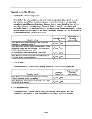 Access Plan - Cover Sheet Template Access Plan - Cover Sheet Template - cms